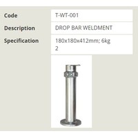 T-WT-001 - Water Truck Drop Bar Weldment