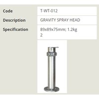 T-WT-012 - Water Truck Gravity Spray Head